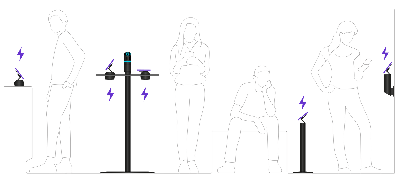 Communication visuelle dynamique dans un espace public avec FileTech